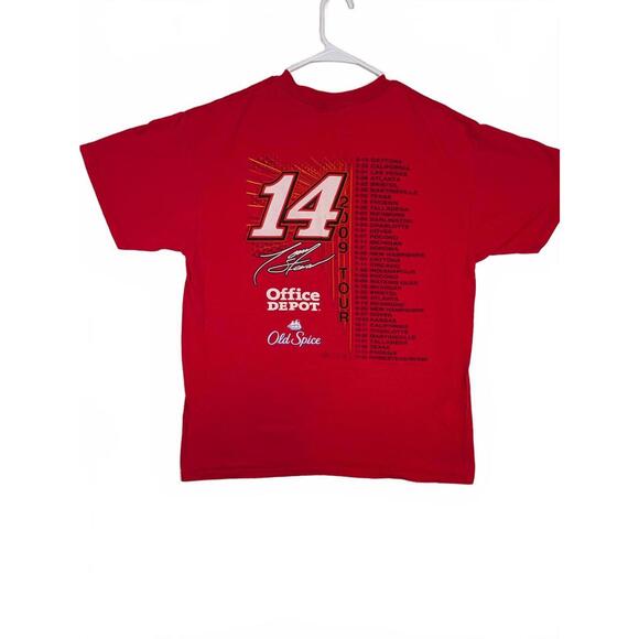 NASCAR Tony Stewart 14 Season Has Just Begun Tour Graphic T-Shirt Mens XL - Picture 2 of 8